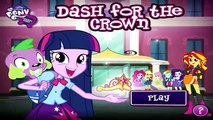 Мой маленький пони equestria девушки Радуга скалы Dash для короны новые новые игры