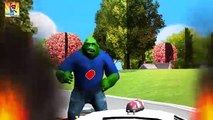Super Gigante Hulk Vs Mega Gorila Dedo Colección De La Familia | Daddy Dedo Rimas Mo