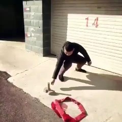 Pranked While Trying To Light a Firework