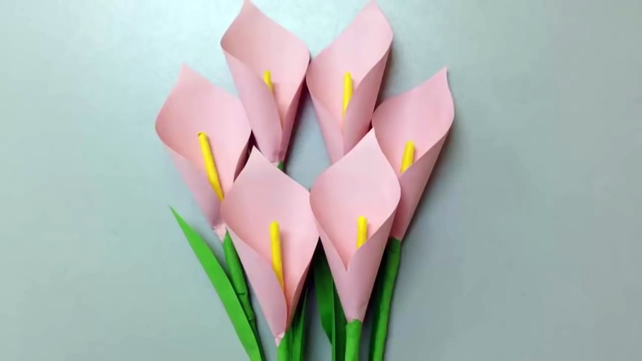 DIY How To: Origami Paper Flower Bouquet