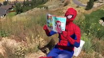 Spiderman Hides In Toilet Joker Prank Game With Frozen Elsa Fun Superhero Kids In Real Lif