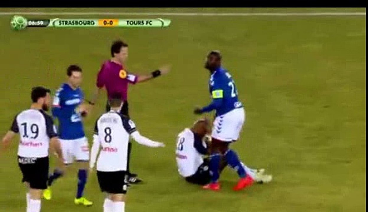 Thibaut Cillard Goal HD - Estrasburgo 0-1 Tours 21.02.2017