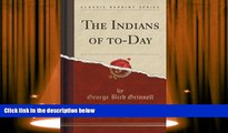 Popular Book  The Indians of to-Day (Classic Reprint)  For Online