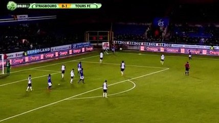 Ihsan Sacko Goal HD - Estrasburgo 1-1 Tours 21.02.2017