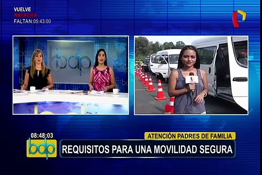Atención padres: requisitos para brindar servicio seguro de movilidad escolar