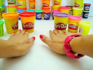 Play Doh Macarons - How to with playdough/DIY Kids Fun Easy