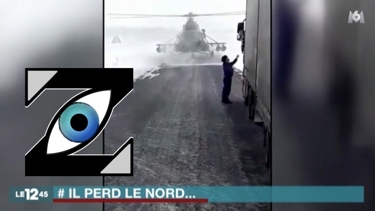 [Zap Télé] Un pilote d'hélicoptère se pose pour demander son chemin ! (21/02/17)