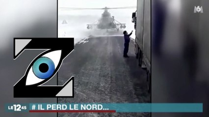 [Zap Télé] Un pilote d'hélicoptère se pose pour demander son chemin ! (21/02/17)