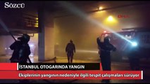 İstanbul büyük otogarda yangın