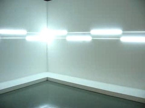 Francois Morellet au musee d'art moderne de Paris