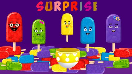 The Finger Family Ice Cream #4 Family Nursery Rhyme | Ice Cream Daddy Finger Song