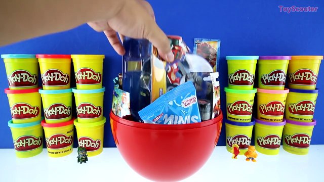 GIANT BLAZE Surprise Egg Play Doh - Nick Jr Blaze and the Monster Machines Toys Thomas Min