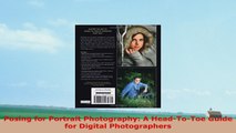 READ ONLINE  Posing for Portrait Photography A HeadToToe Guide for Digital Photographers
