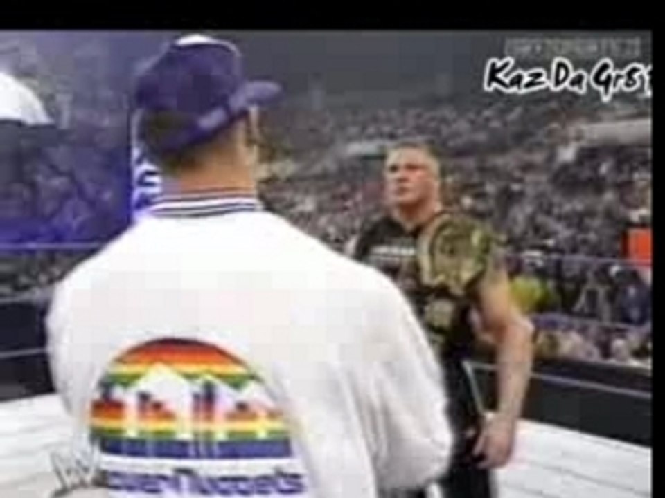 John Cena Disses Brock Lesnar