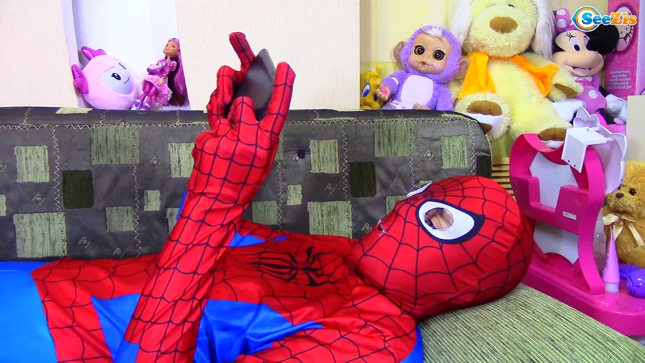 CRAZY CHALLENGE! Spiderman & bad baby Сумасшедш...
