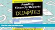 Ebook Online Reading Financial Reports For Dummies (For Dummies (Lifestyles Paperback))  For Online