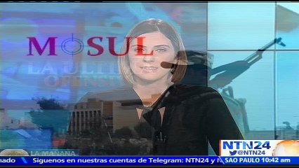 Especial Mosúl | Fuerzas iraquíes controlan desde el emblemático hotel Al-Rashid el cruce de ISIS por el río Tigris