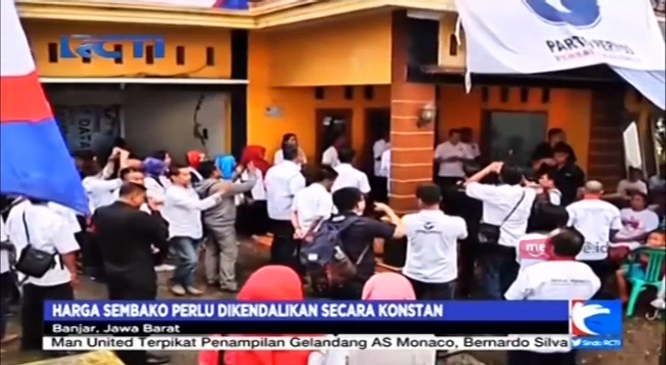 Partai Perindo Gelar Bazar Sembako Murah