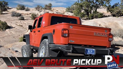 Get an AEV Brute Before The Official Jeep Wrangler Pickup Takes Over