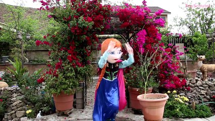 DEADPOOL Transforms SPIDERMAN into FRANKENSTEIN w⁄ Anna Minnie Mouse & Chase in Real Life