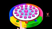 Colors for Children to Learn with Crazy Balls Machine|Colours for Kids to Learn|Learning V