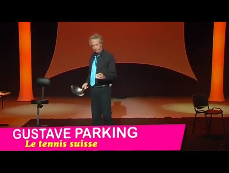 Drôle Vidéo GUSTAVE PARKING Le tennis à la Suisse