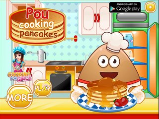 Pou Cooking Pancakes video for Kids - Kids Videos Channel