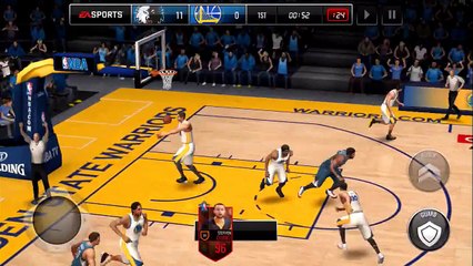 MASTER CURRY 96 OVR!!! 99 de 3pt - NBA Live Mobile