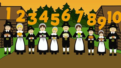 Thanksgiving Songs for Children - Little Pilgrim - Kids Song by The Learning Station
