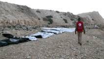 Libye: 74 corps de migrants découverts sur une plage