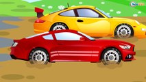 Kids Cartoon - Excavator | Racing Cars Race | Diggers for children | Cartoons for kids Episode 42