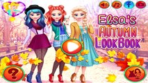 Frozen Elsas Autumn Lookbook - Disney Princess Dress Up Games for Kids