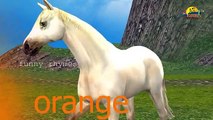 Animals 3d colors Lesson | Learn English Colors Names Animals Collection