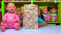 ✔ Кукла Беби Борн. Девочка Ярослава приготовила подарки для малыша / Doll Baby Born New Suit ✔