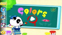 Bebé Panda Aprender Acerca de los Colores | los Niños a Aprender los Colores y Colorear Imágenes | Babybus Niños