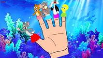 Tom and Jerry Mermaid Finger Family Song | Tom and Jerry Cartoon Nursery Rhymes for Kids