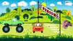 Tractor y Camión para niños | Carros infantiles - Caricatura de carros | Camiónes infantiles