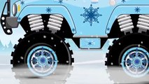 Monster Trucks For Children Frozen Monster Trucks Cartoon For Kids Children and Toddlers