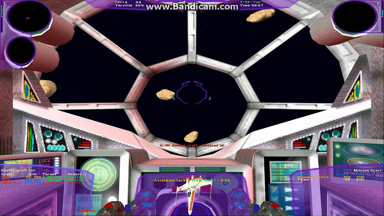 Skirmish: TIE Tri-Bomber vs. X-Wings (Star Wars: X-Wing Alliance)