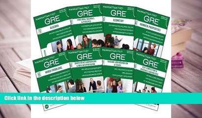 Popular Book  Manhattan Prep GRE Set of 8 Strategy Guides (Manhattan Prep GRE Strategy Guides)