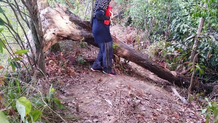 Mendaki bukit Nuluh Lapai - Halangan yang mencabar...