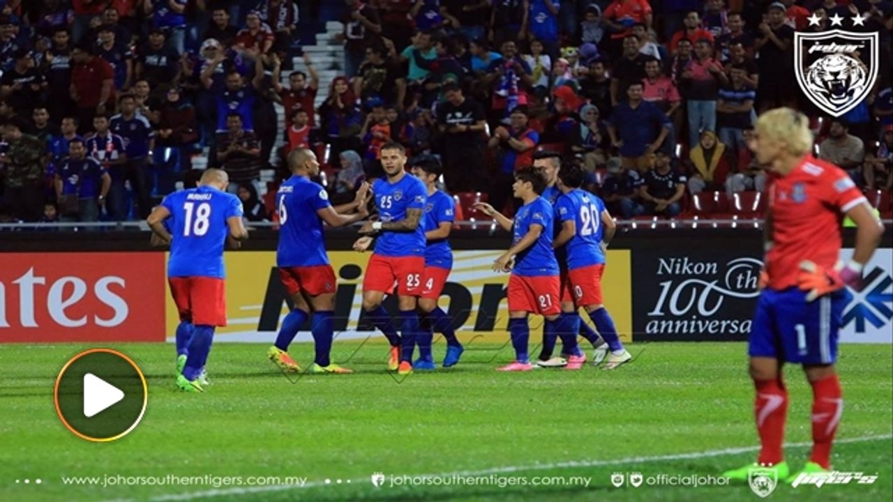 Video: Rangkuman aksi Piala AFC, JDT vs Boeung Ket Angkor FC 3-0