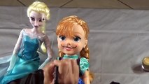 Frozen Elsa y Anna de Maquillaje de Desastres vs Maléfica con Spiderman Diversión de los Superhéroes de la Película En