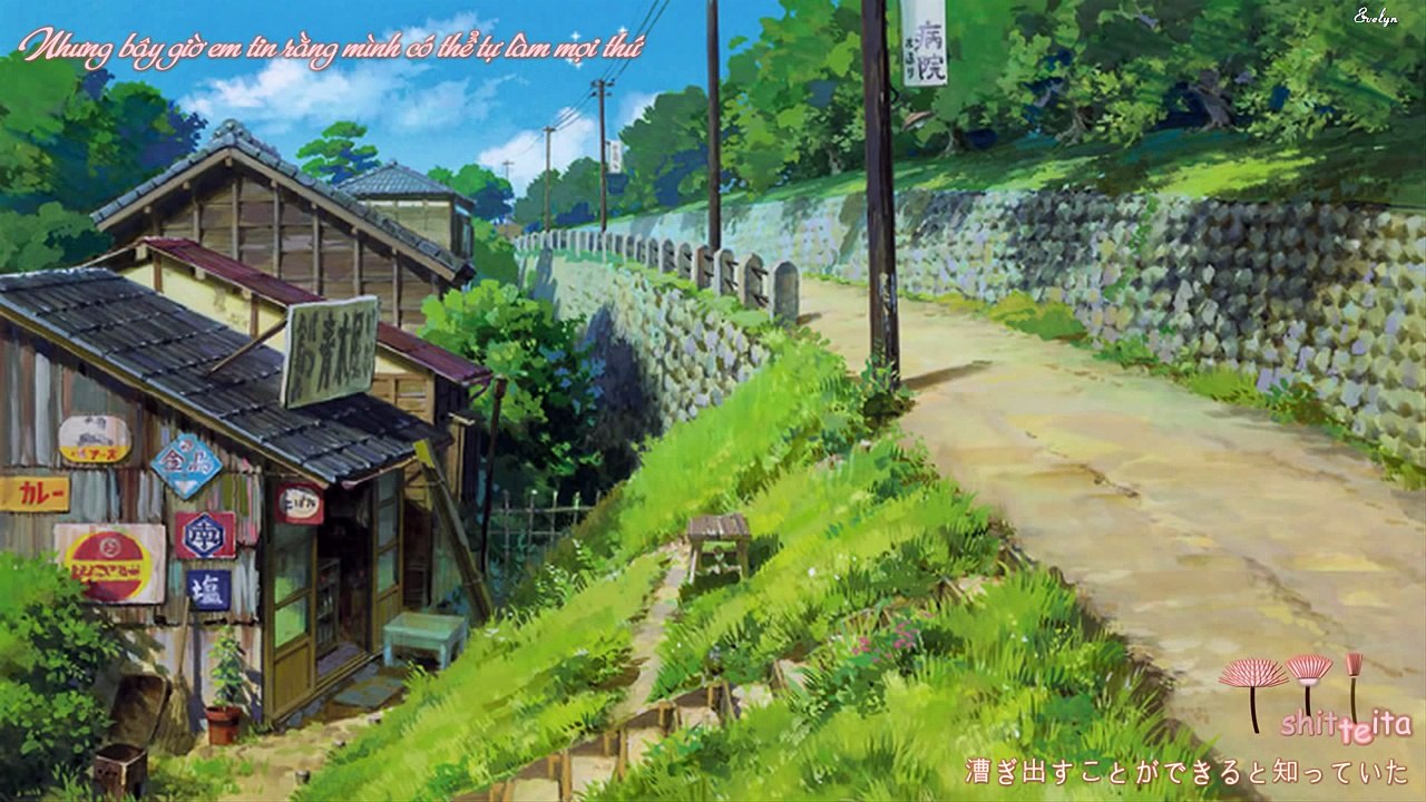 [Vietsub + Kara] Teshima Aoi - Ai wo Komete Umi