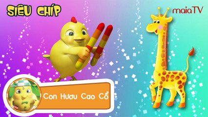 ✔ Ban Nhạc Gà Con | CON HƯƠU CAO CỔ - Nhạc thiếu nhi vui nhộn | Chicken Band | Siêu Chip