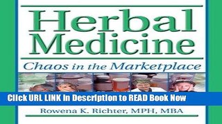 eBook Free Herbal Medicine: Chaos in the Marketplace Free Online