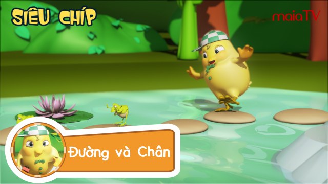 ✔ Ban Nhạc Gà Con | ĐƯỜNG VÀ CHÂN - Nhạc thiếu nhi vui nhộn | Chicken Band | Siêu Chip