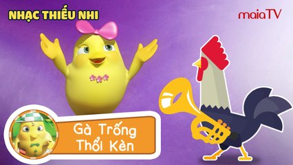 ✔ Ban Nhạc Gà Con | GÀ TRỐNG THỔI KÈN - Nhạc thiếu nhi vui nhộn | Chicken Band | Siêu Chip