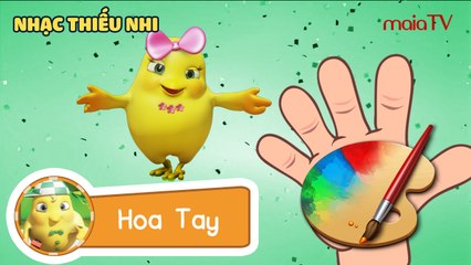 ✔ Ban Nhạc Gà Con | HOA TAY - Nhạc thiếu nhi vui nhộn | Chicken Band | Siêu Chip