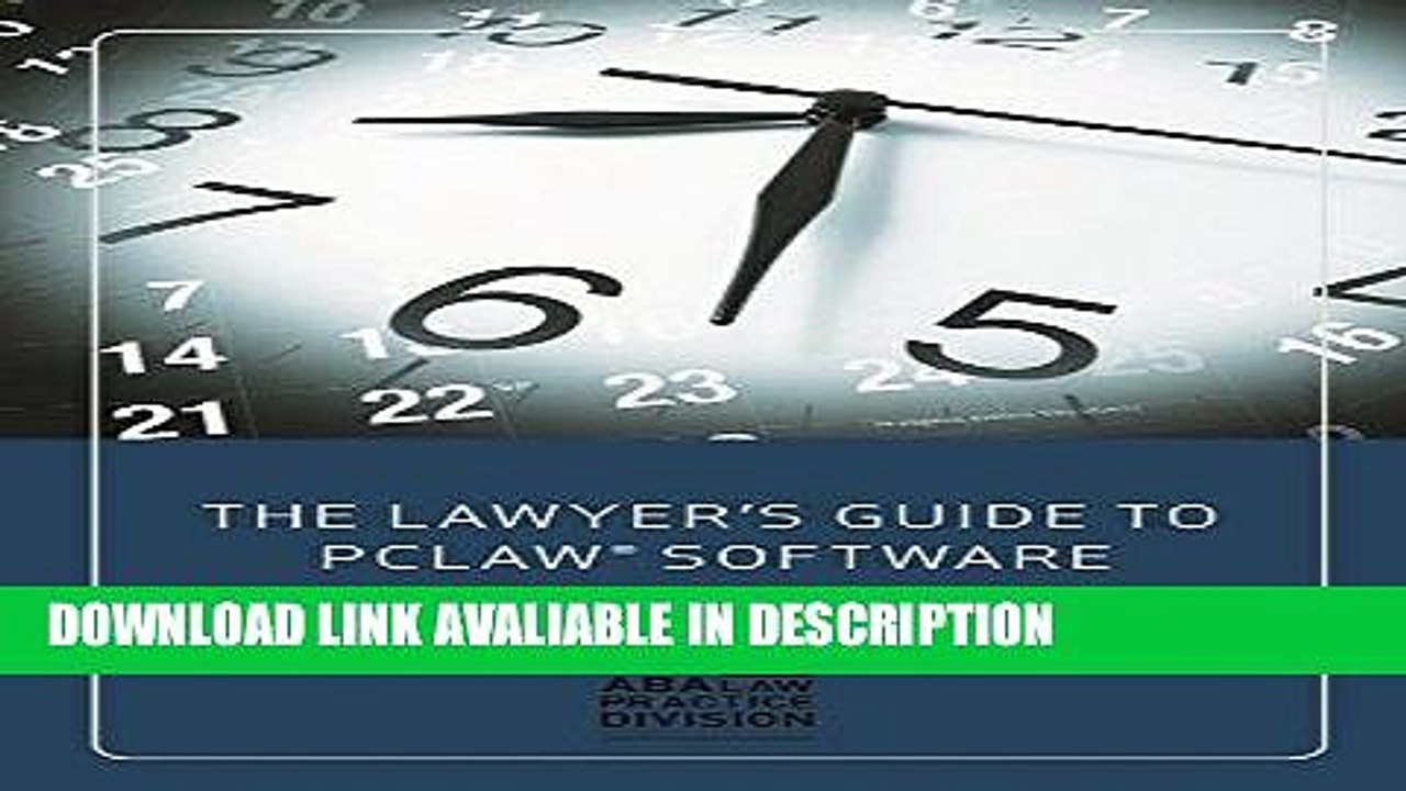 FREE [PDF] The Lawyer s Guide to PCLaw Software Free Audiobook